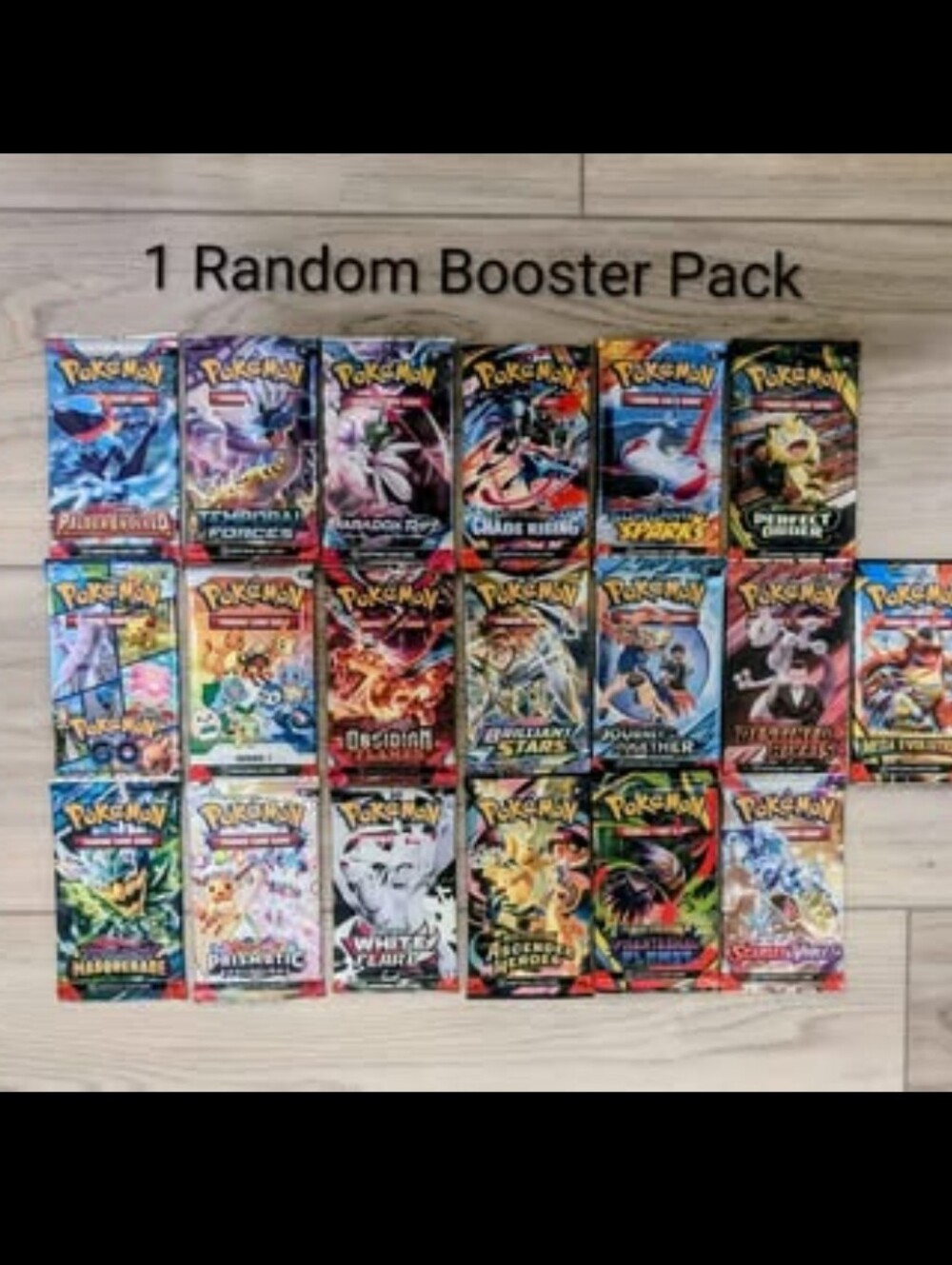 ⚡New! Pokemon Mystery Packs with Sealed Booster Pack and Guaranteed Hit ⚡
